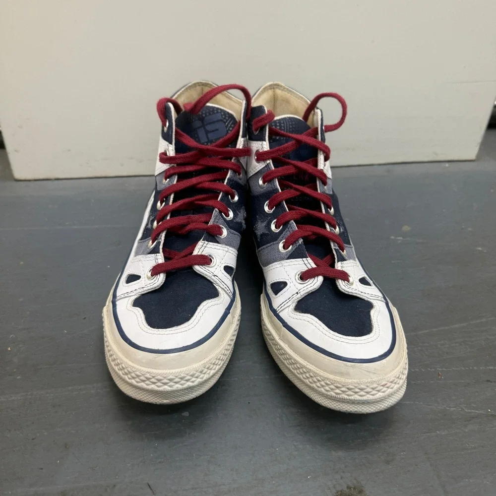 Converse ERX 260 High Top Mens 8.5 Navy White Red Sneakers 168631C - Picture 2 of 8